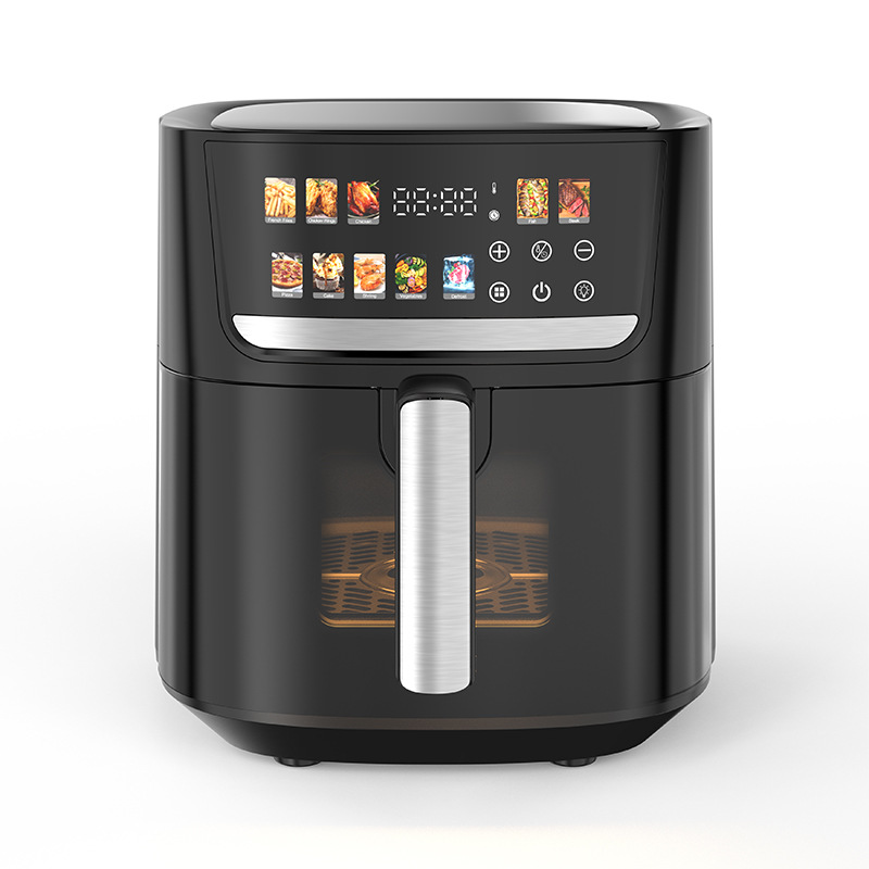 High Power Fast Heating Intelligent air Fryer Multifunctional Fully Automatic Electric Fryer for Frying French Fries and Chicken