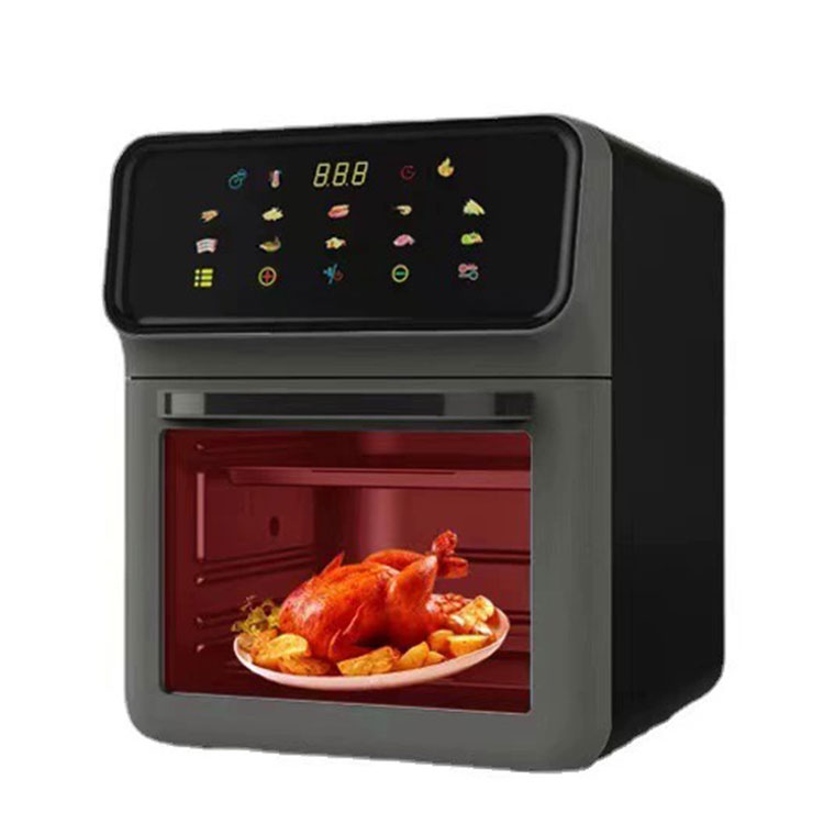 Newest Design Stainless Steel Panel 10L Air Fryer Electric Bread Baking Deep Air Fryer Oven