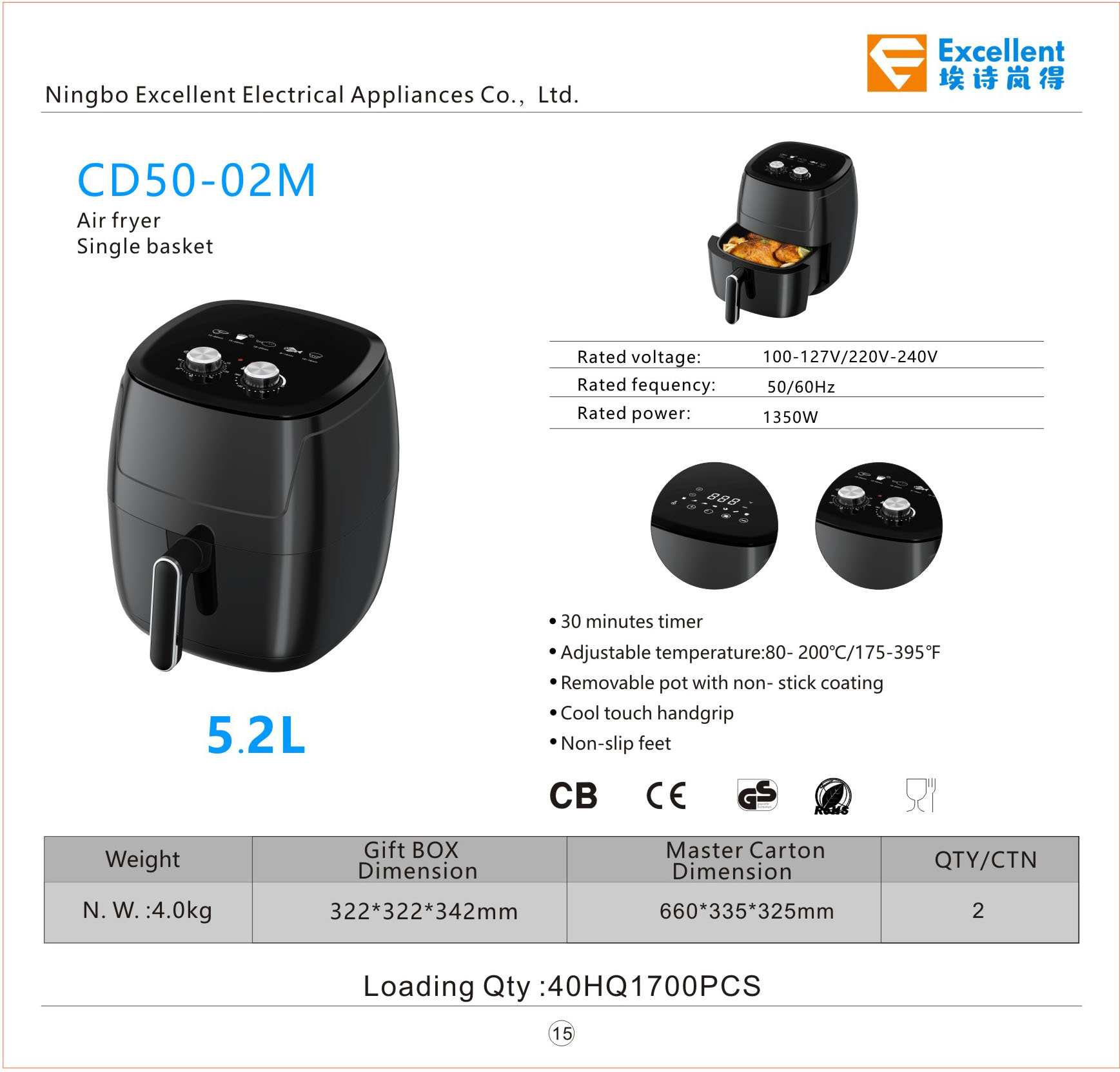 Air Fryer Features