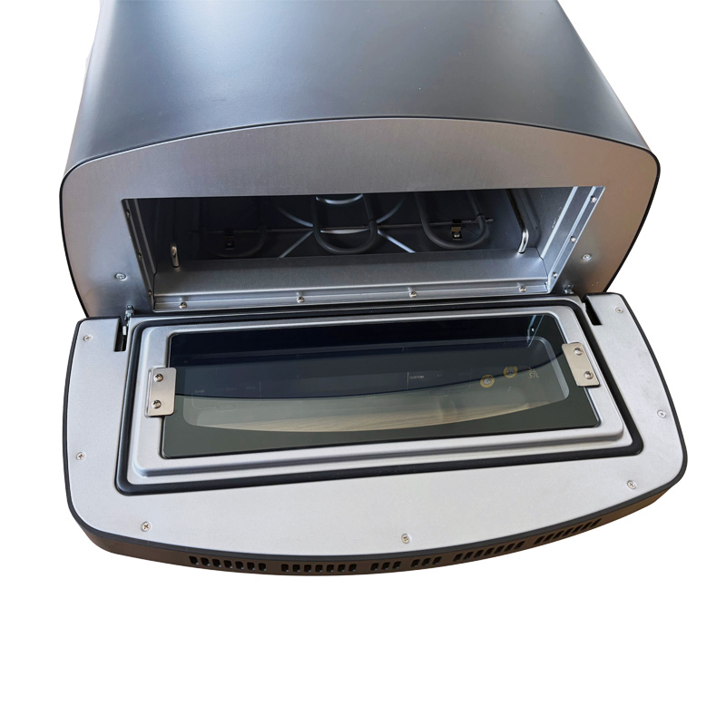 CE 3 in 1 Pizza Stove Electric Indoor Oven Air Fryer Bake Steak Kitchen Appliances Pizza Oven Digital Temperature Control Oven