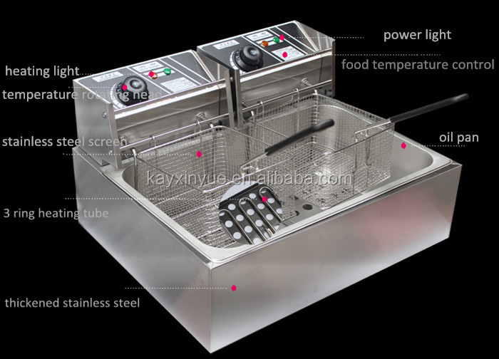 12L Oil Free Deep Fryer parts