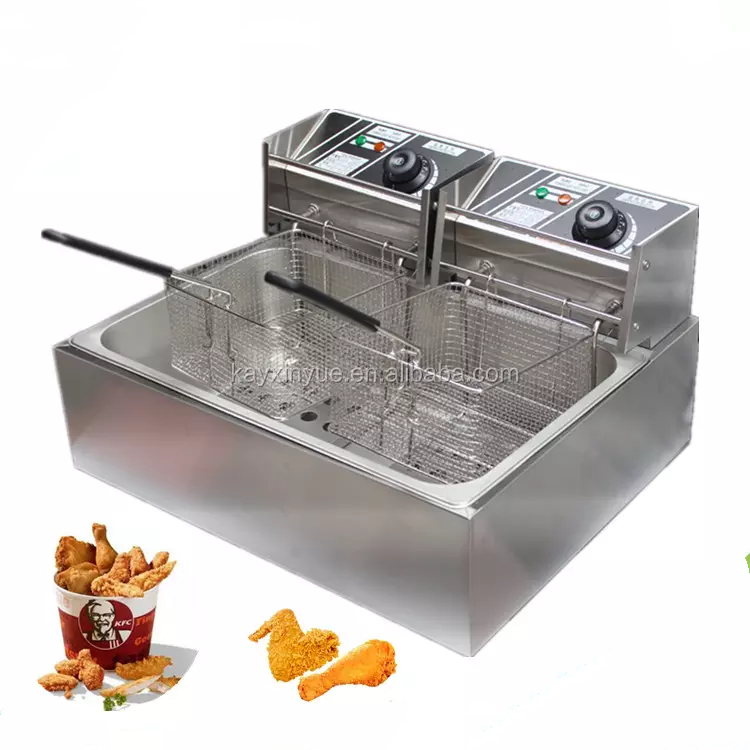 Big Discounting Electric Commercial 12L Oil Free Deep Fryer/fish and Potato Chip Fryer