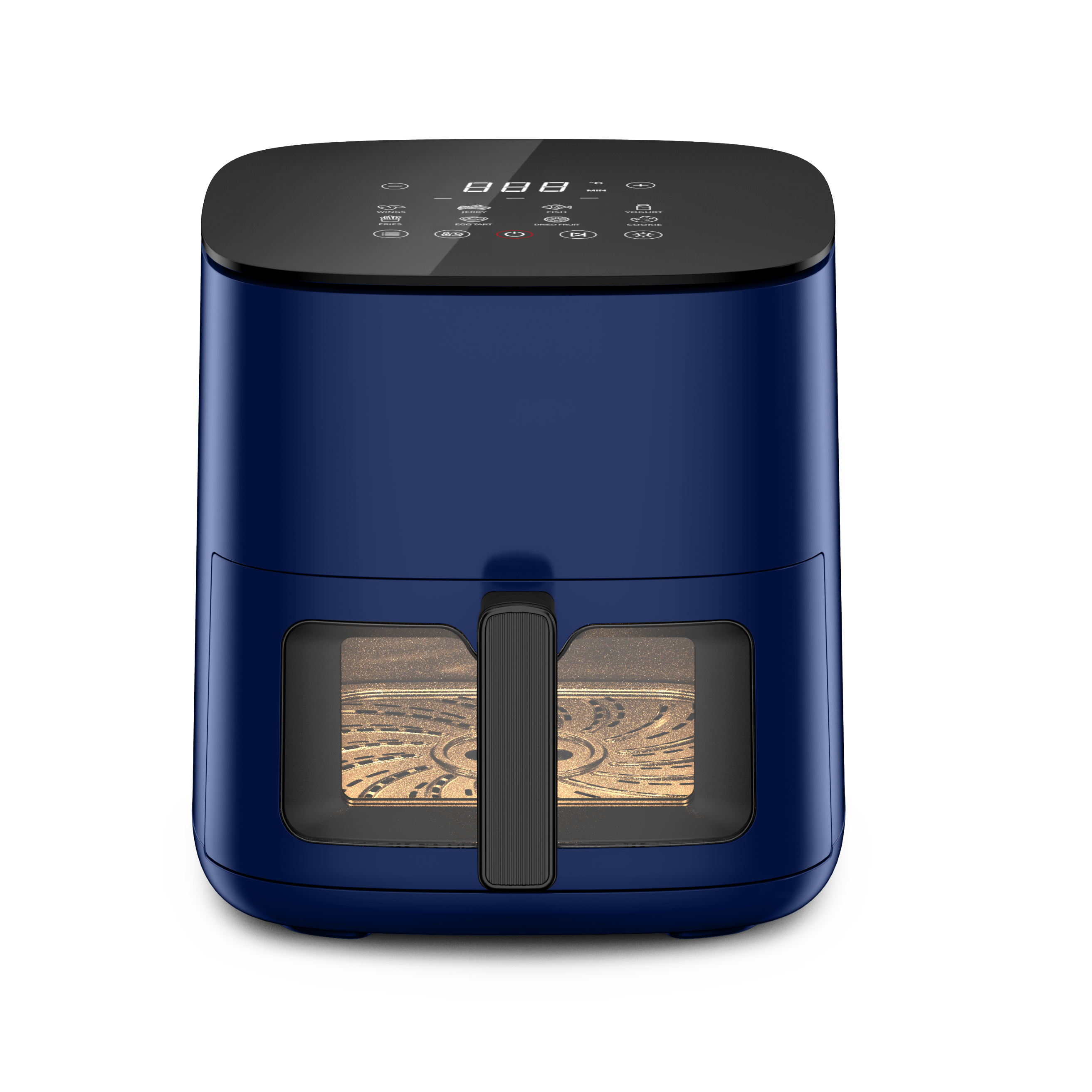 5L7L New Air Fryer Oil Free Large Capacity Electric Fryer Digital Control Kitchen Accessories Oven Customized Multi-function