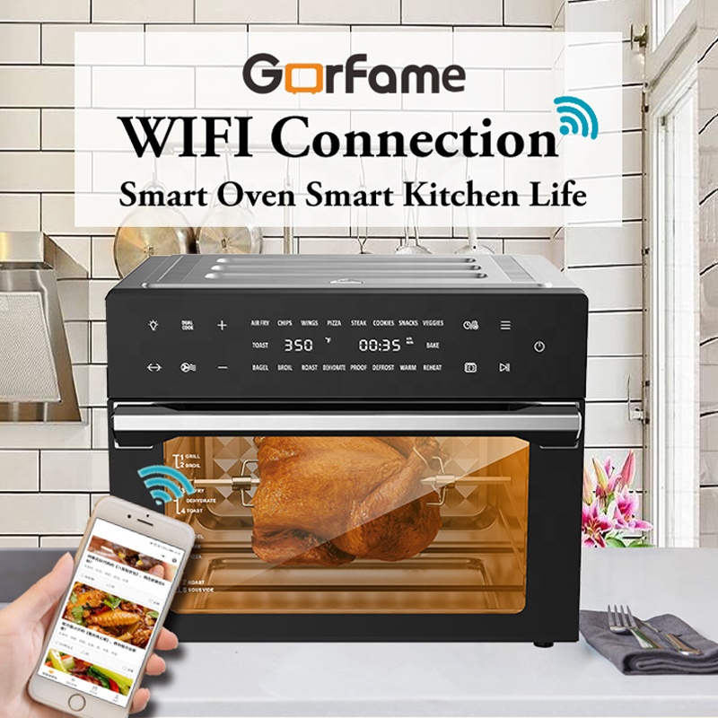 AMZ Prime Custom Air Fry Combo Professional Electric Toaster Oven Digital 30L Air Fryer Oven