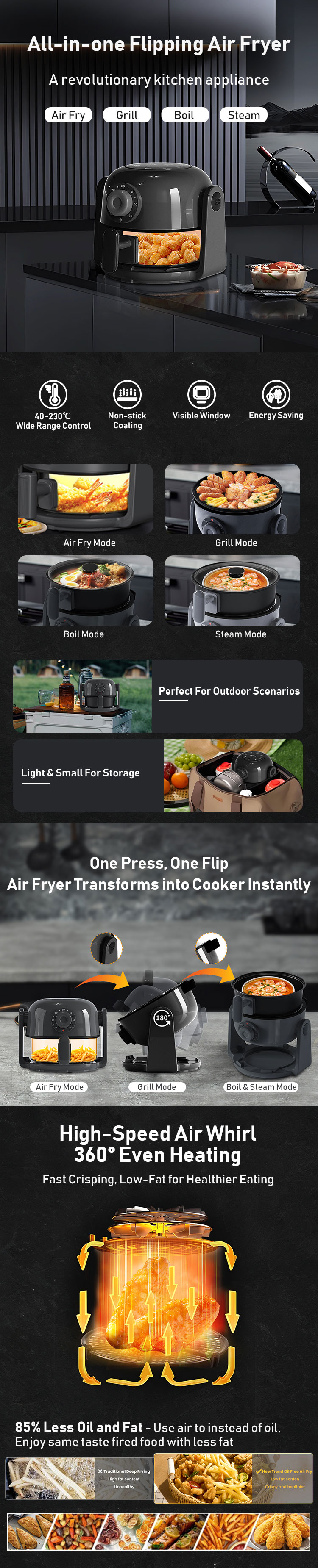 Flip Air Fryer View 1