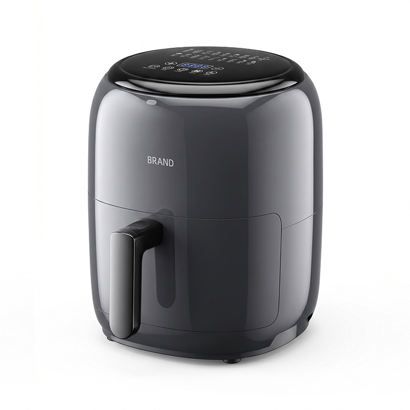 1400W Digital Smart Air Fryer 6L, Touch Screen with LED Display, Ceramic Non-Stick Coated Pot