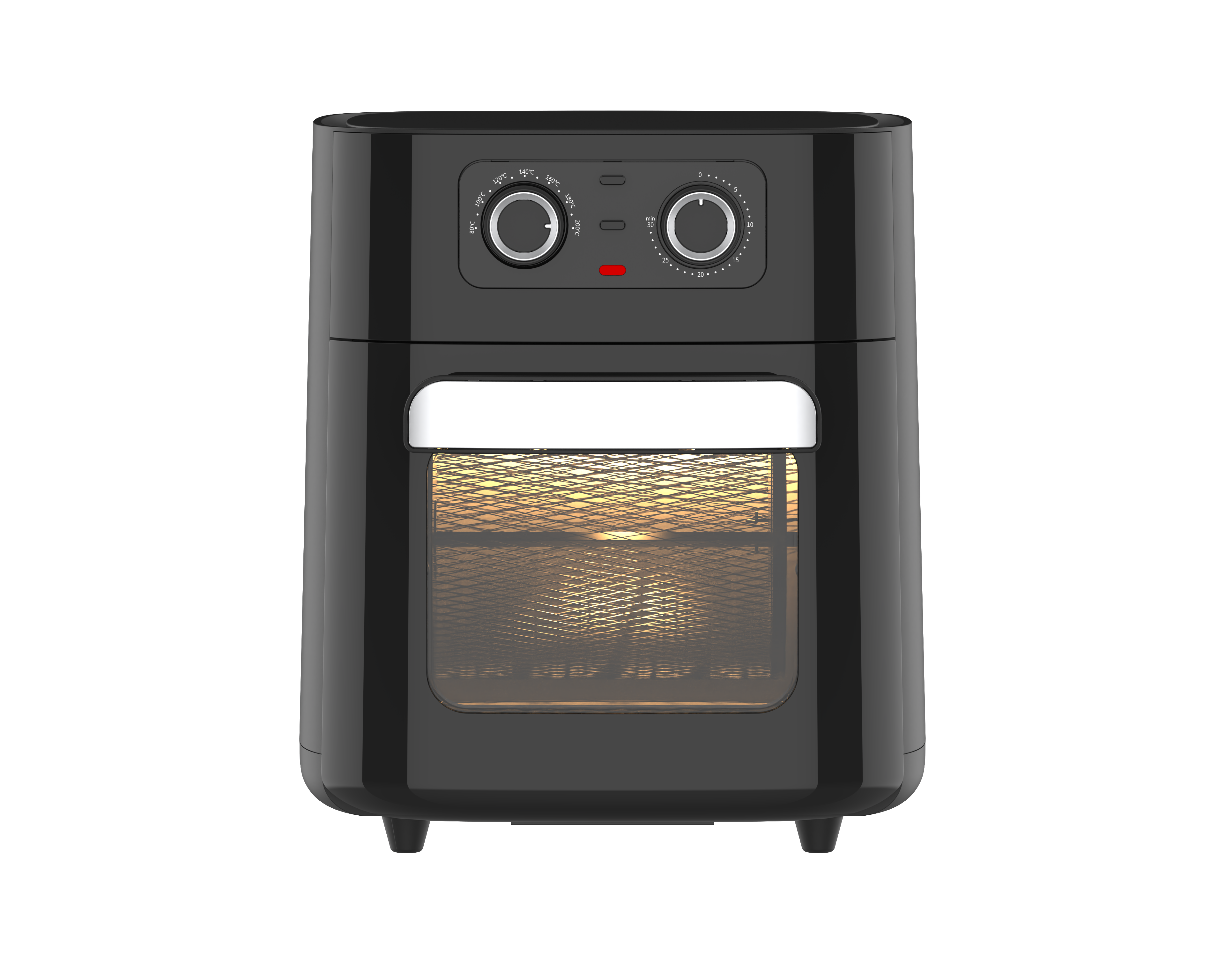 10L Household Digital Control Non-Stick PTFE Energy-Saving Freidora De Aire No Oil Mechanical Electric Air Fryer Oven