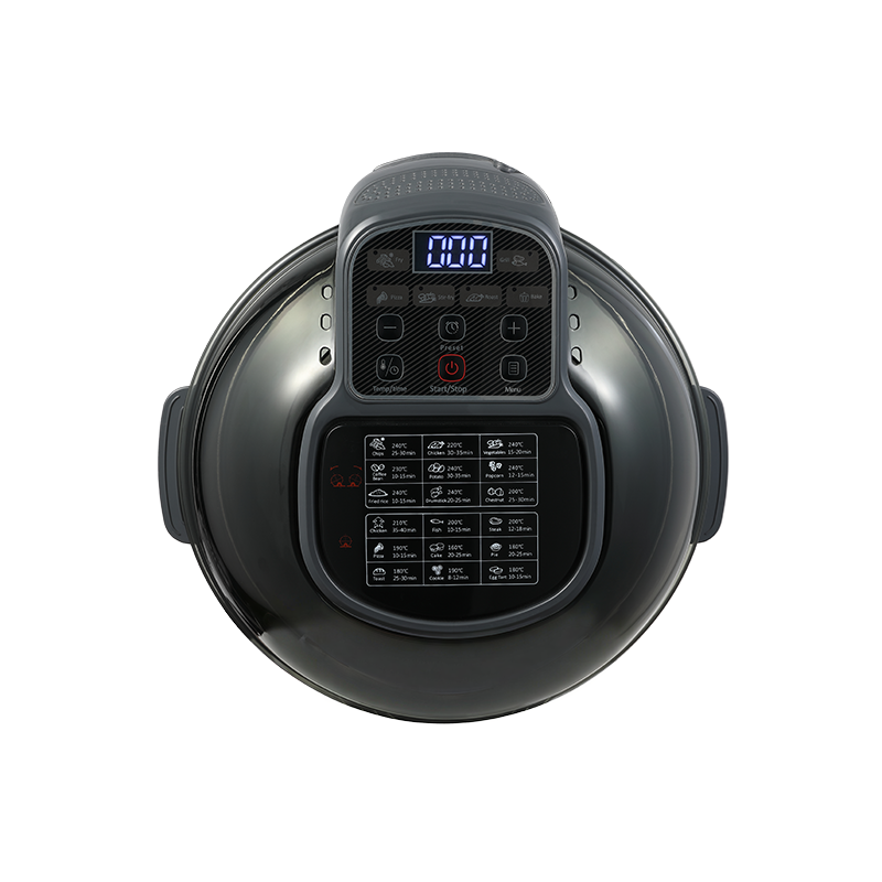 Smart 6L Air Fry Non-stick Basket Cooking Automatic Intelligent Multi-function Rolling Air Fryer Environment Protection