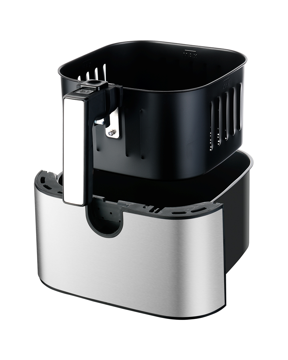 Removable Double Basket Air Fryer for Household Home Use Big Capacity LED Digital Display with Touch Control Free Oil Popular