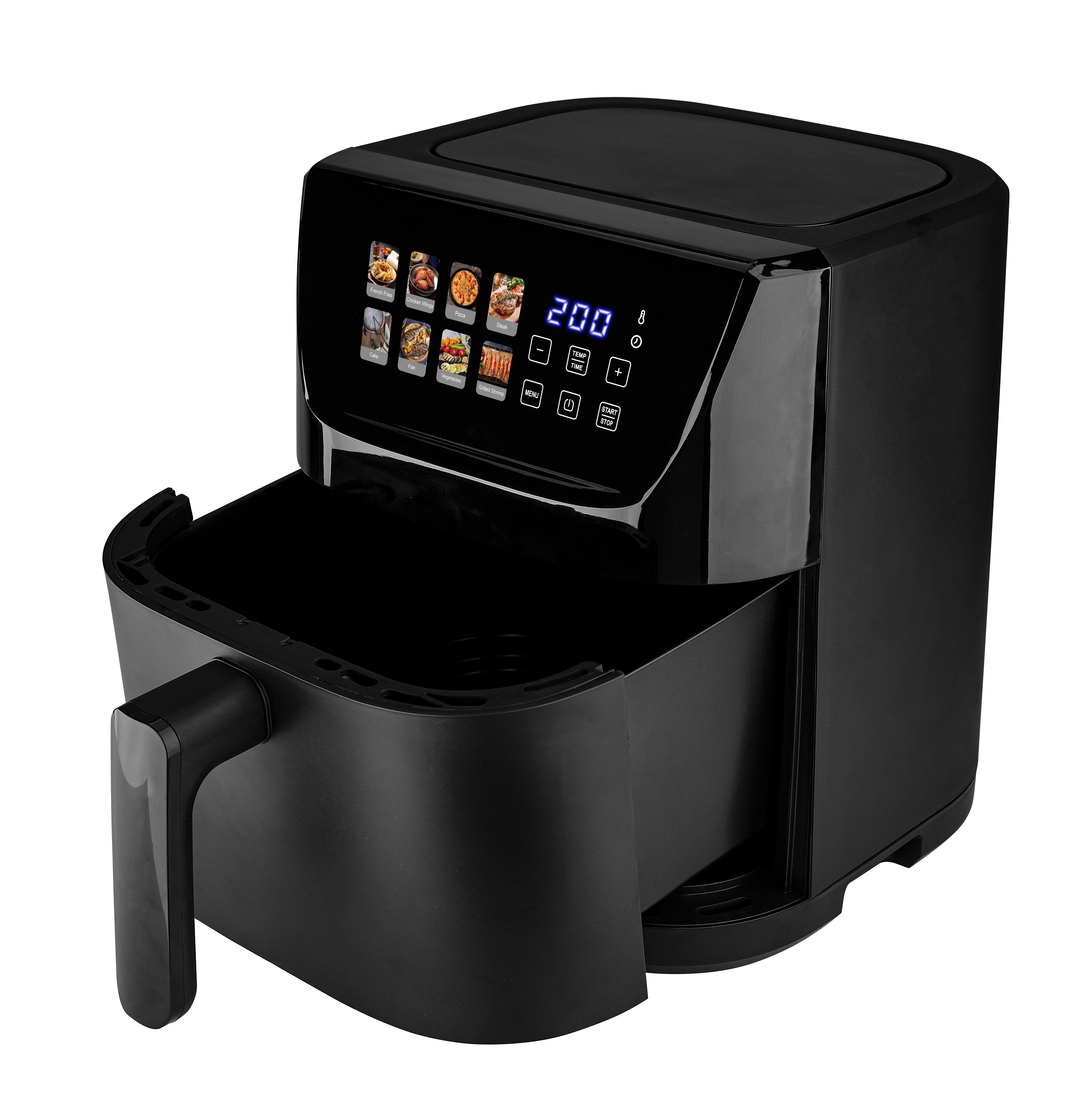 Touchscreen Air Fryer Oven for Air Fryers 2 in 1 Custom Logo Air Fryers &amp; Multi-cookers Commercial High Quality