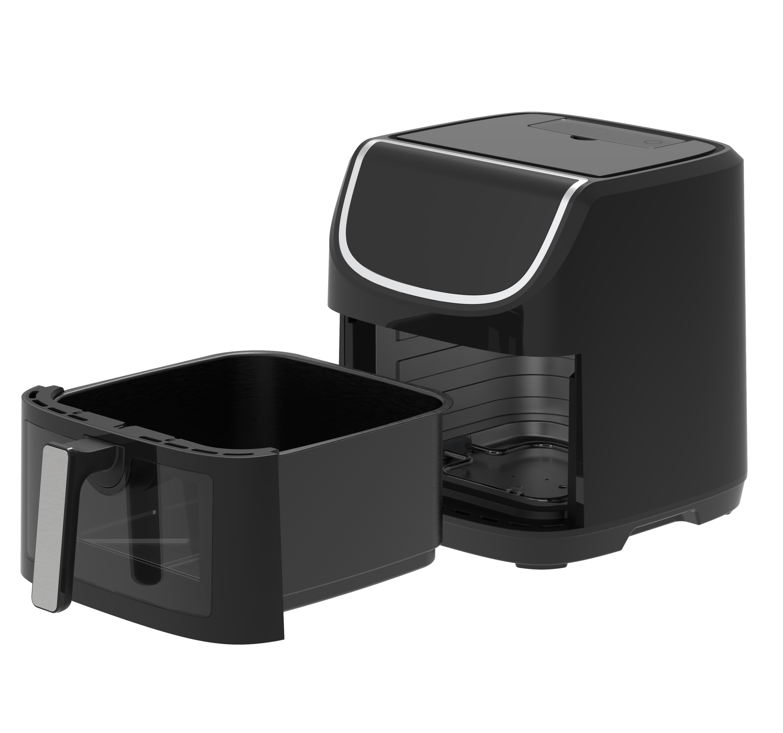 Wholesale Digital Control Air Fryer Oven 1800W Touch Screen Multifunctional for Home Kitchen