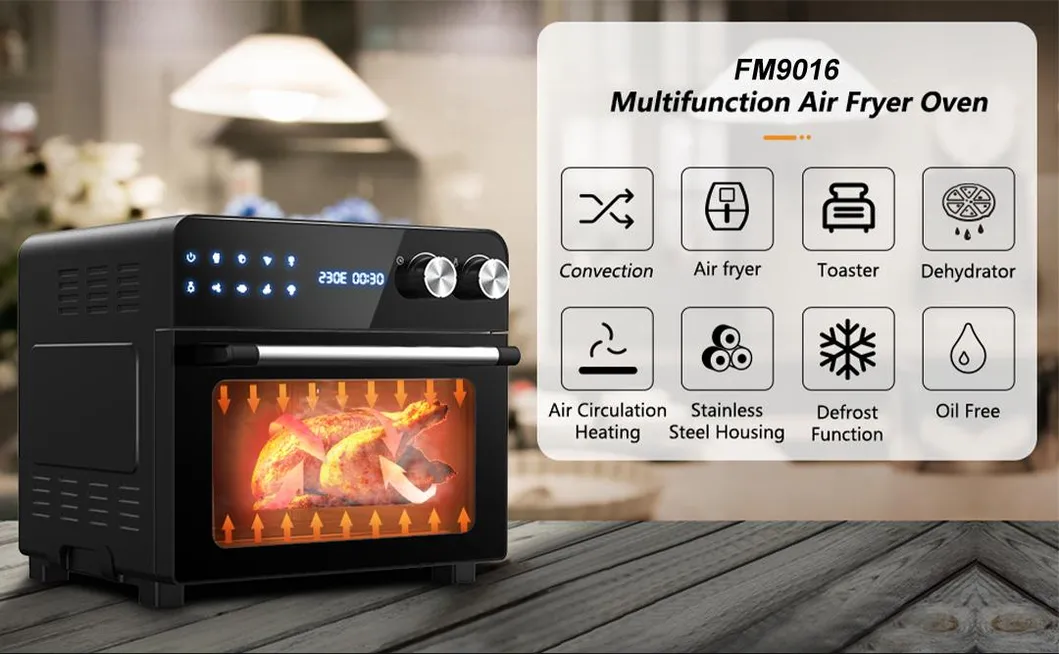 Convection Oven Air Fryer Oven with Rotisserie and Dehydrator