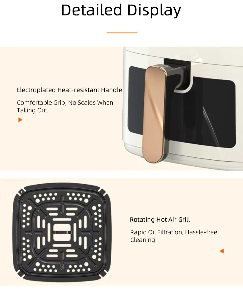 China Oil Free Kitchen Air Fryer Appliance for Commercial