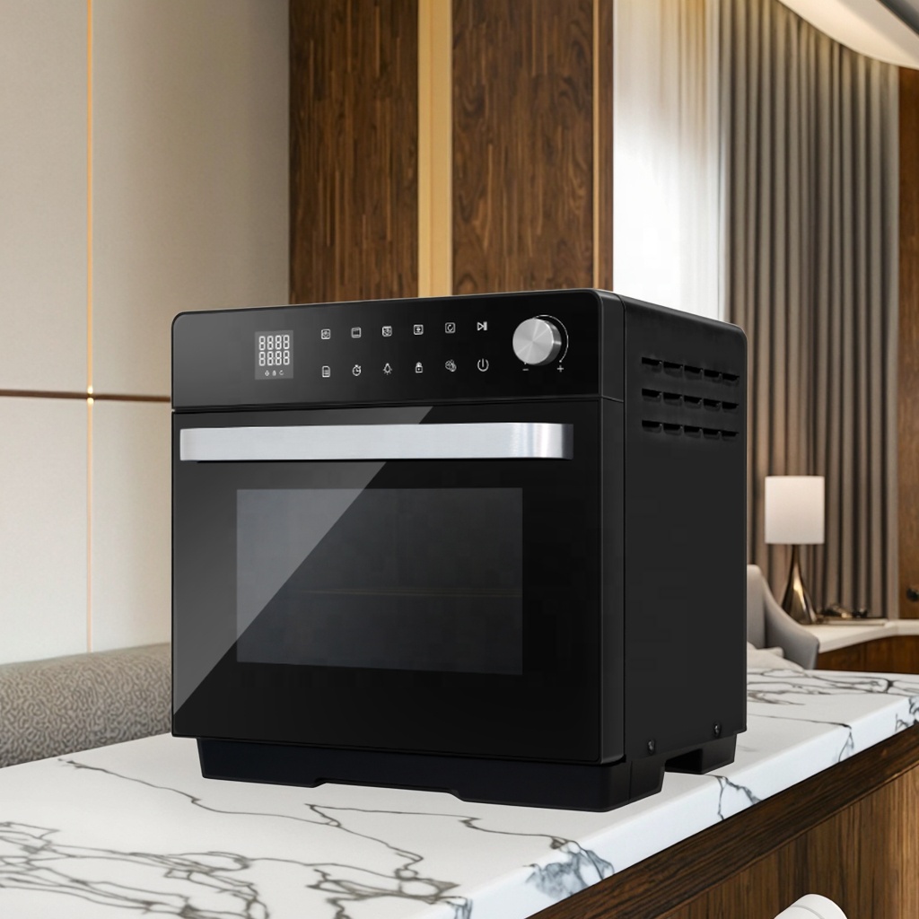 Electric Air Fryer Oven 20L Stainless Steel Non-Stick Digital Control App-Controlled Energy Efficient Class for Outdoor
