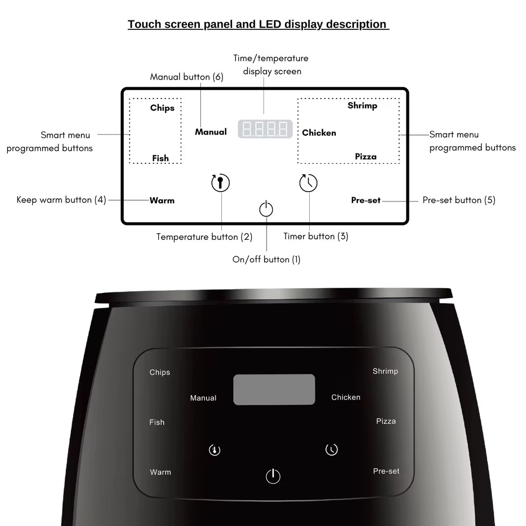 Air Fryer Detail 2