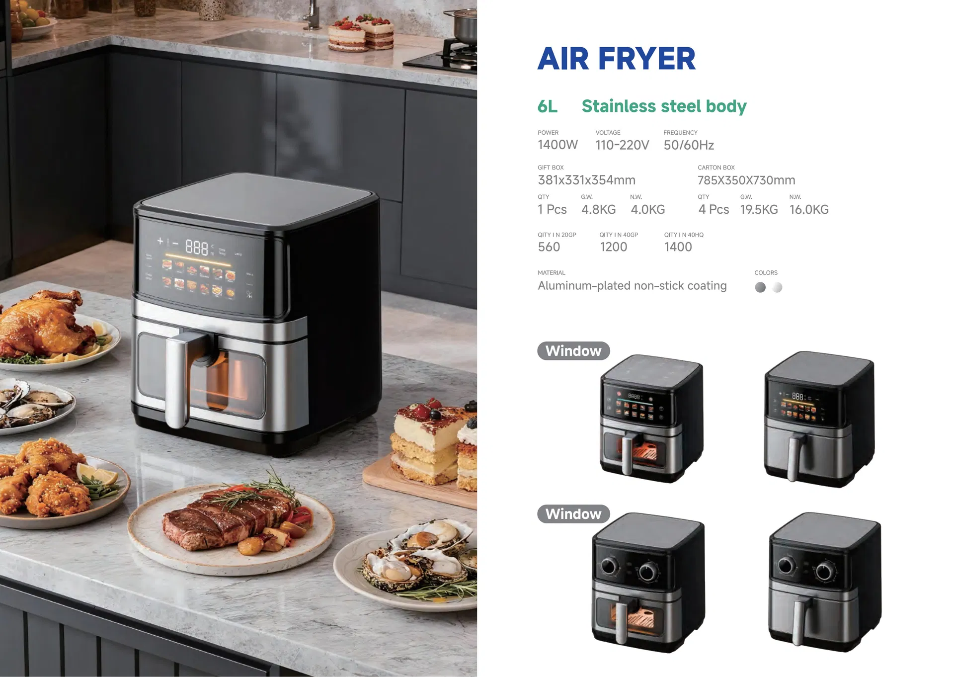 Commercial Grade Air Fryer Detail 6