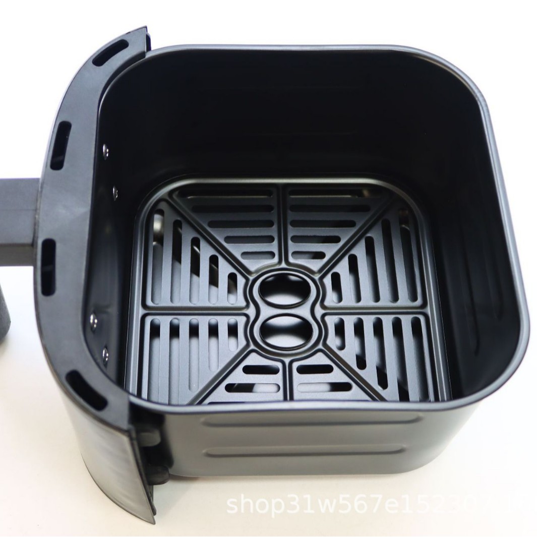 Large Capacity Home Kitchen Electric Power Source Air Fryer Classic Square Multi-Functional Smart Potato Chips Machine