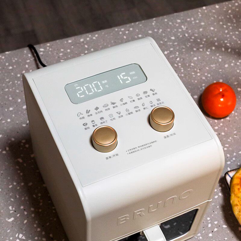 Japanese BRUNO Same Style Air Fryer Household Visual Electric Multi-function All-in-one Non-Stick 5L Large Capacity New