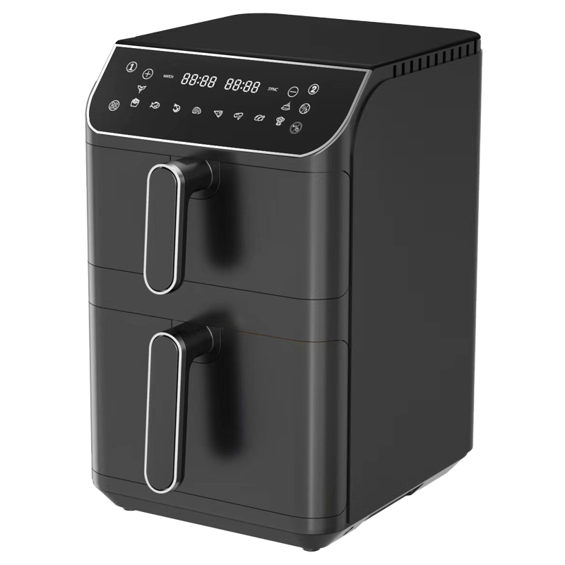 2800W 12 13 14 15 Liter Dual Layer Basket Digital Freidora De Aire 10L 11L 12L Smart Double Stack Air Fryer