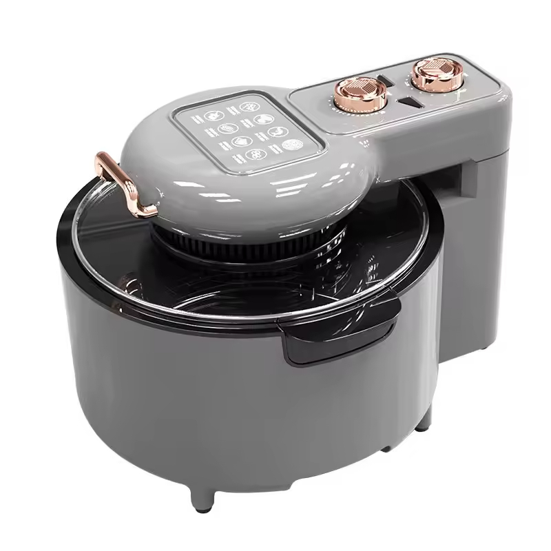 Compact Steam 8L Air Fryer with Digital Control for Hotel Car RV Commercial Household