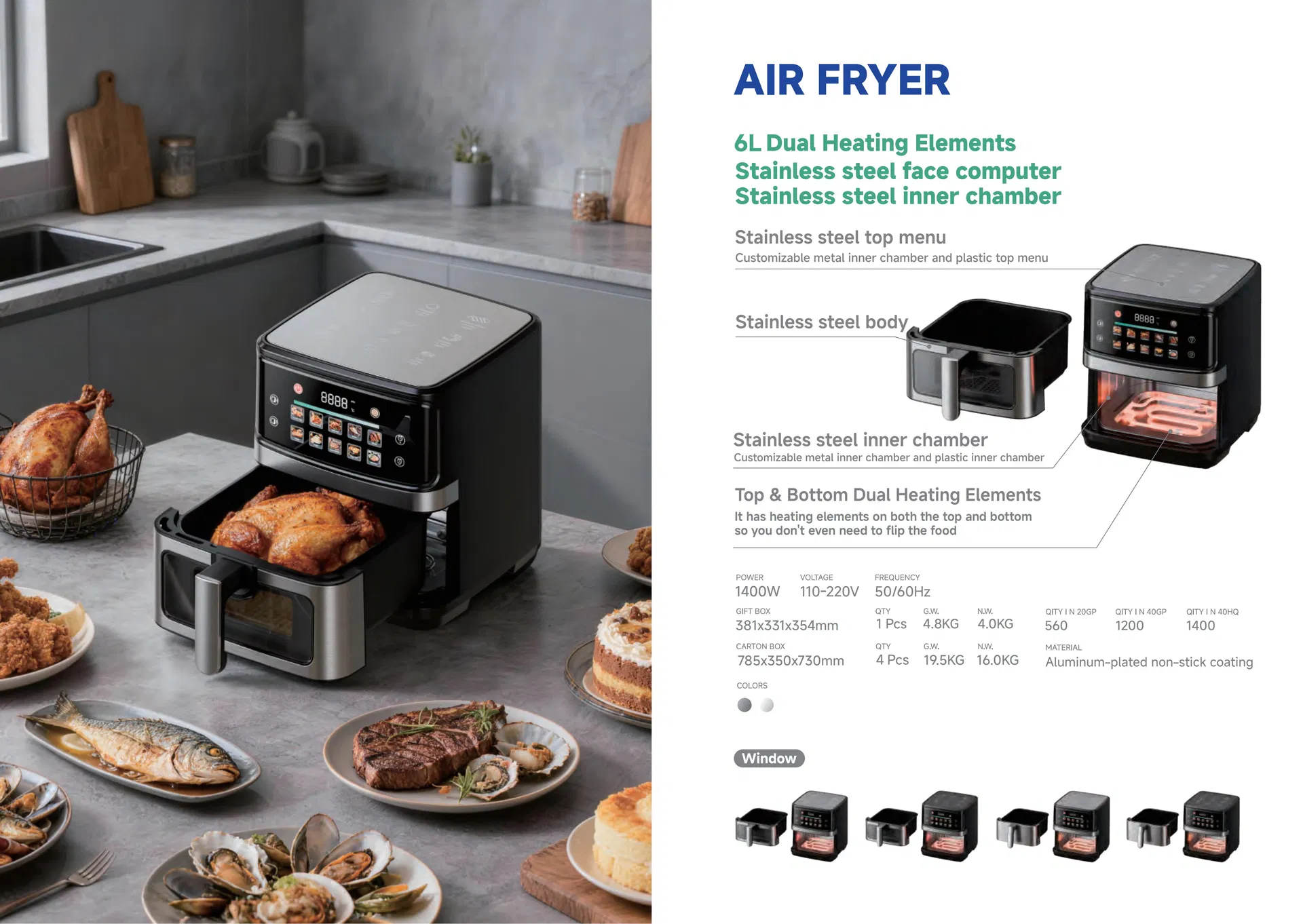 Commercial Grade Air Fryer Detail 7