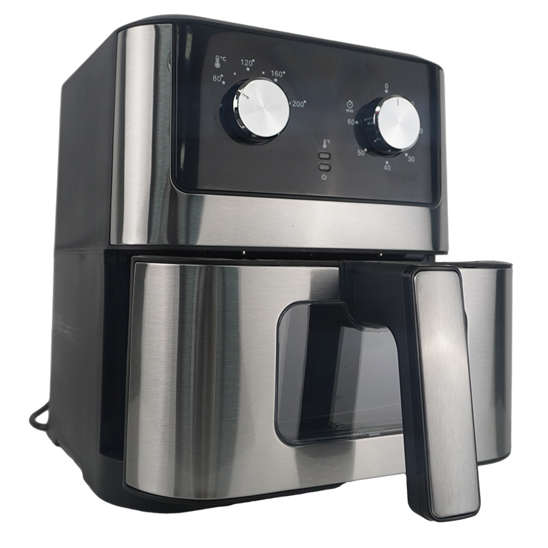 NEW Hot Seller Electric Touch Screen Cheap 3 in 1 Air Fryer Black Smart No Oil Air Cooker Deep Fryer WIFI Control Smart Fryer