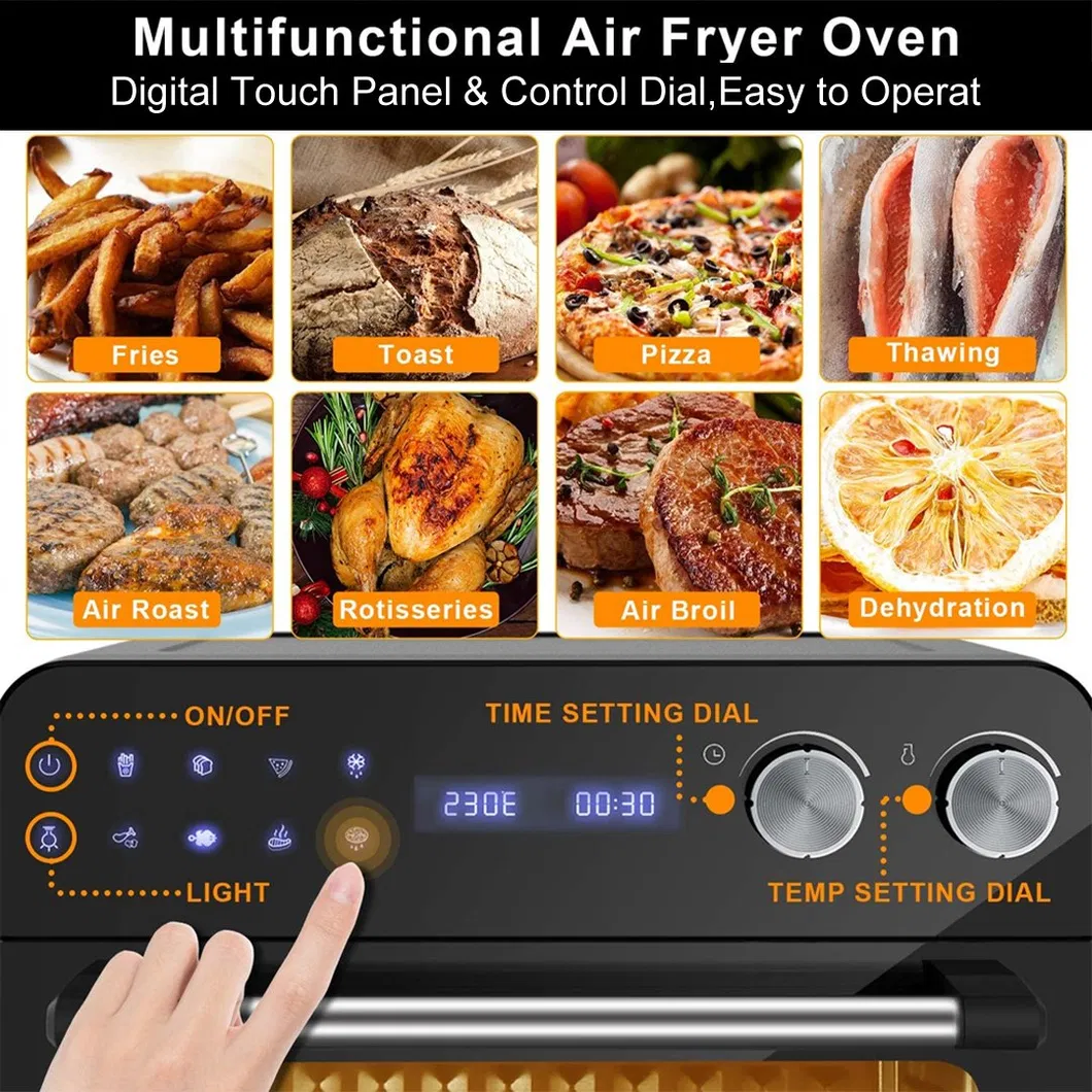 Convection Oven Air Fryer Oven with Rotisserie and Dehydrator