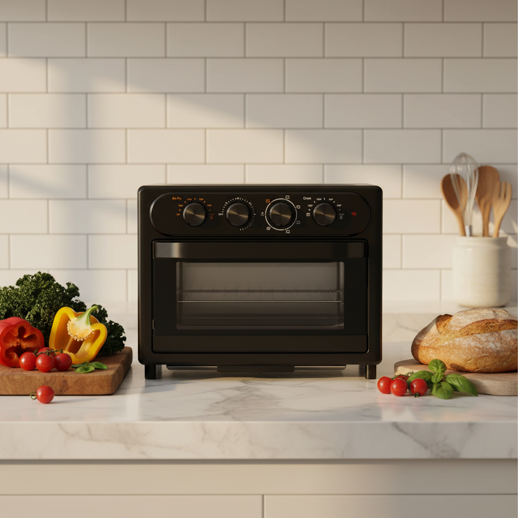 Multifunction Air Fryer Oven 23L 1500W Stainless Steel Healthy Frying Baking Oven for Home