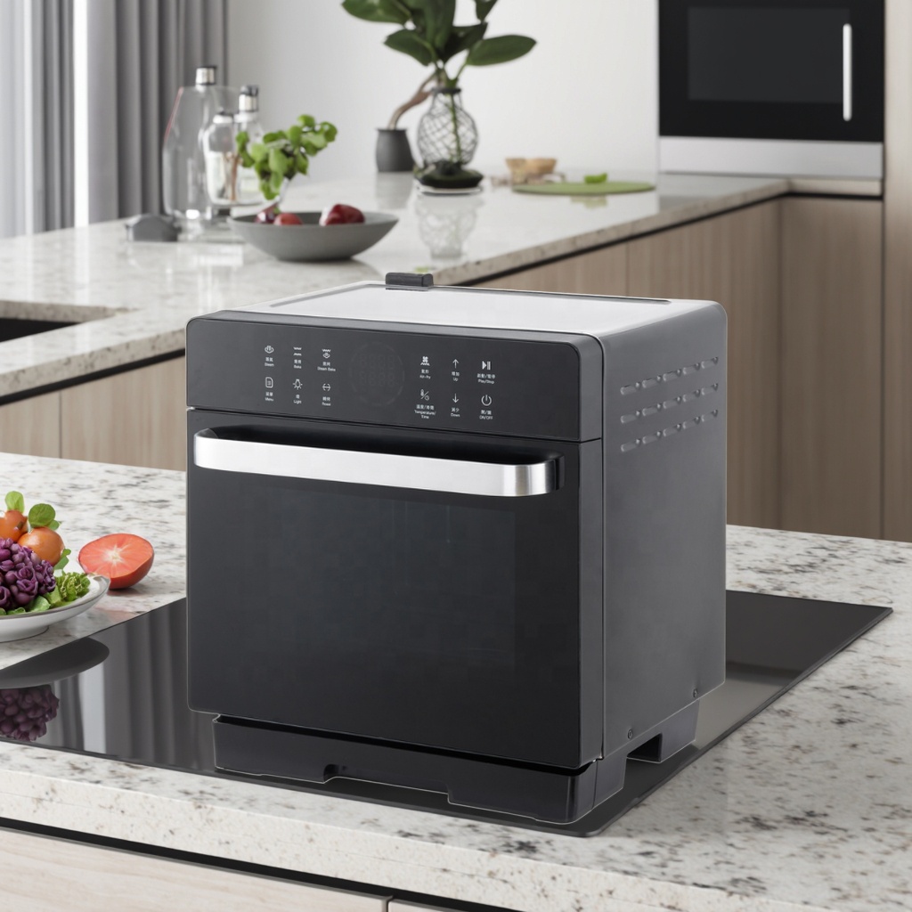 Multi-Functional 304 Stainless Steel 20L Electric Air Fryer Steam Oven App-Controlled Digital Control Overheat Household Outdoor