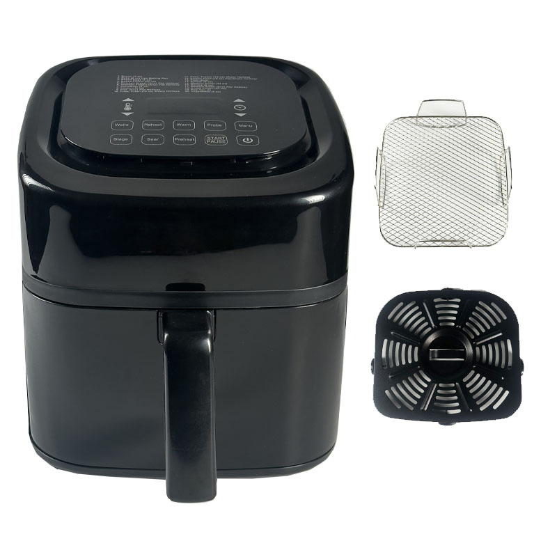 Kitchenware Multi-Function Freidora De Aire Familiar Toaster Oven Countertop Ovens Cooking Functions Airfryer Quiet Operation Air Fryer