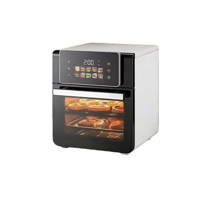 10L/12L Large Capacity Square Electric Air Fryer Oven - Digital Control Smoke-Free Multifunctional for Household