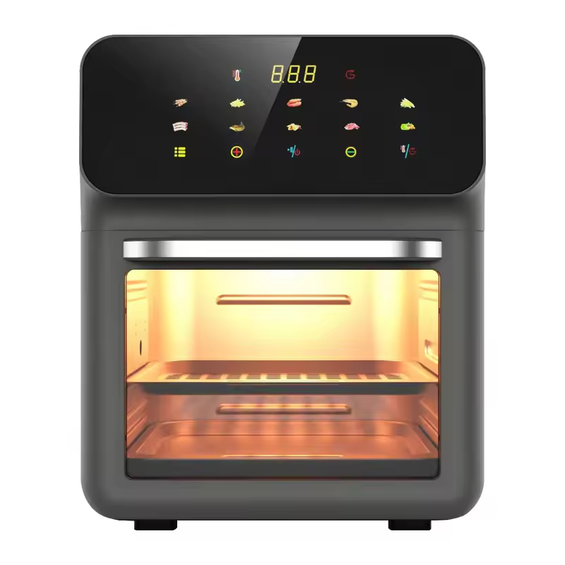 12L High Quality Modern Multifuncional Commercial Smart Electric Digital Household Air Fryer Stainless Steel Energy Efficient