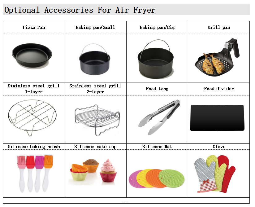 Optional Accessories