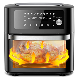 Air Fryers 23L Big Capacity Electric Deep Fryers Air Fryer Oven for Family
