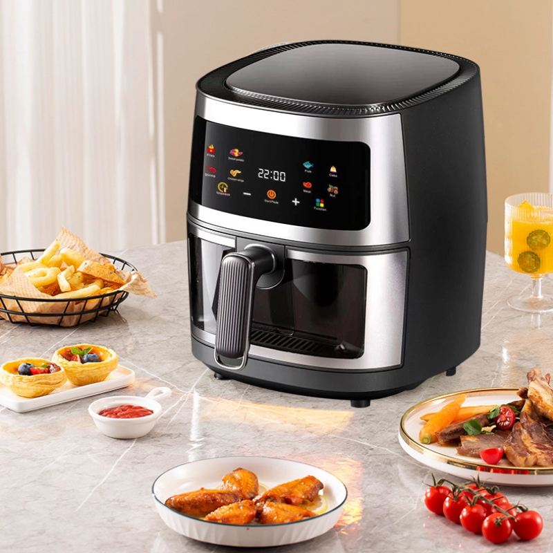 Stainless Steel 4.5L 6L 8L 15L Consumer Reports Best Hot Rack Without Oil As Seen As Silver crest Air Fryer Without Oil