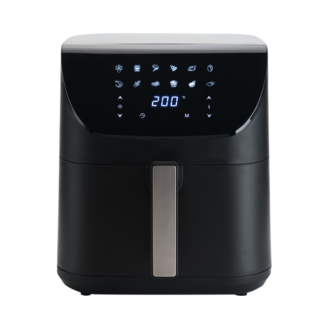 Freidora De Aire De 8L Big Capacity Home Kitchen Appliances Smart Air Fryer Oilfree Black Electromenager Maison Hot Air Fryer