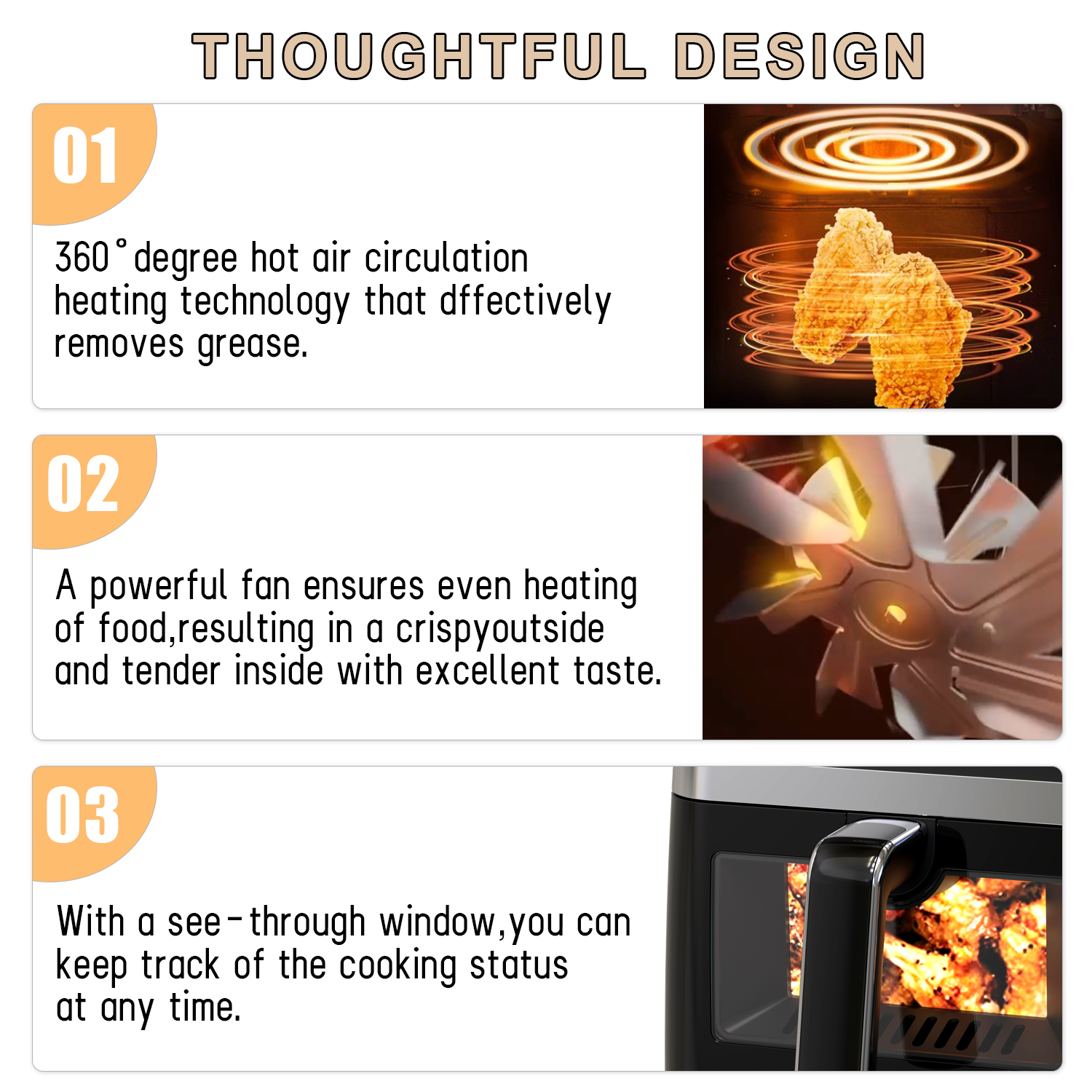 New Professional OEM Electric Air Fryers Fritadeira Eletrica Air Fryer Digital 9l Air Fryer