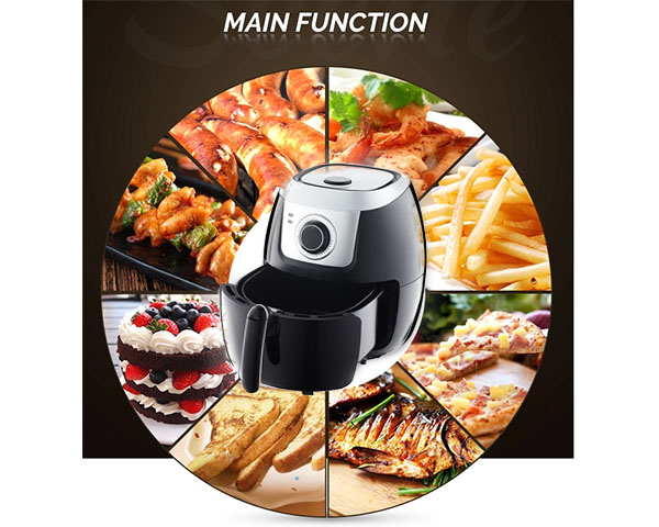 Commercial Grade air Fryer Home Used air Fryer for Sale No Stick No Oil 5.5L Digital air Fryer