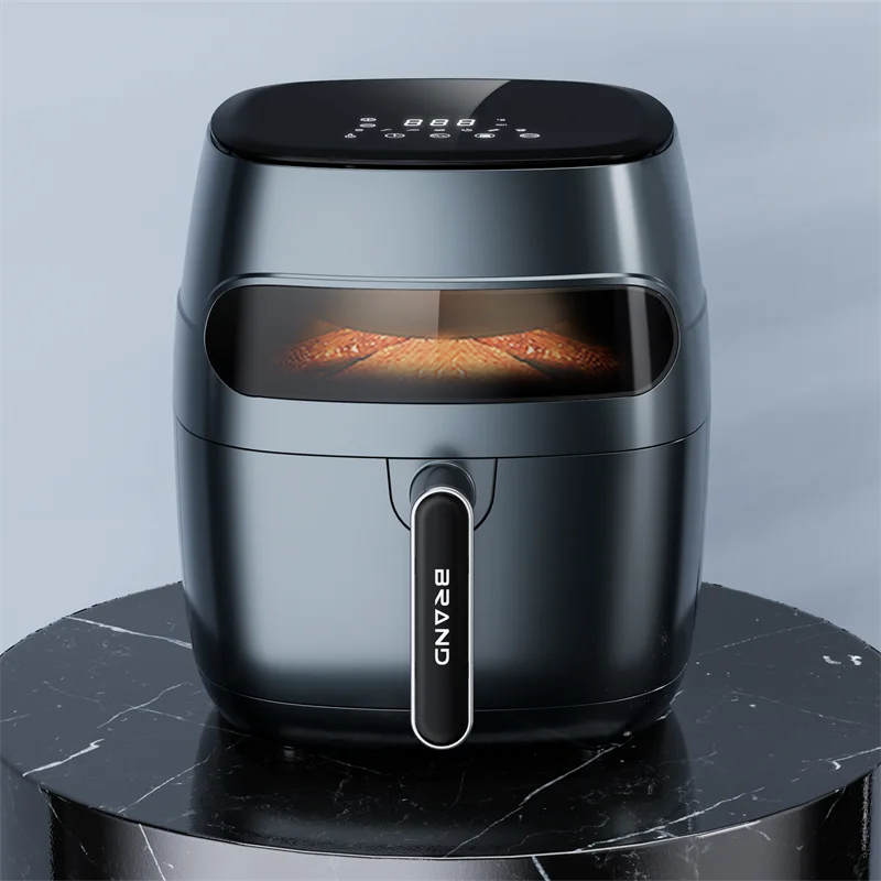 Customized 5L Air Fryer Large Capacity Multifunctional Oil-free French Fries Electromechanical Oven Electric Fryer Wholesale