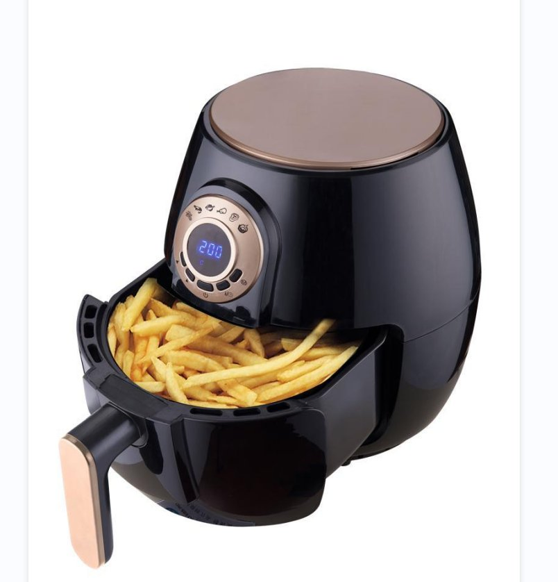 12L Manual Air Fryer Rotisserie Oven, Multi-Function Healthy Oil-Free Cooker