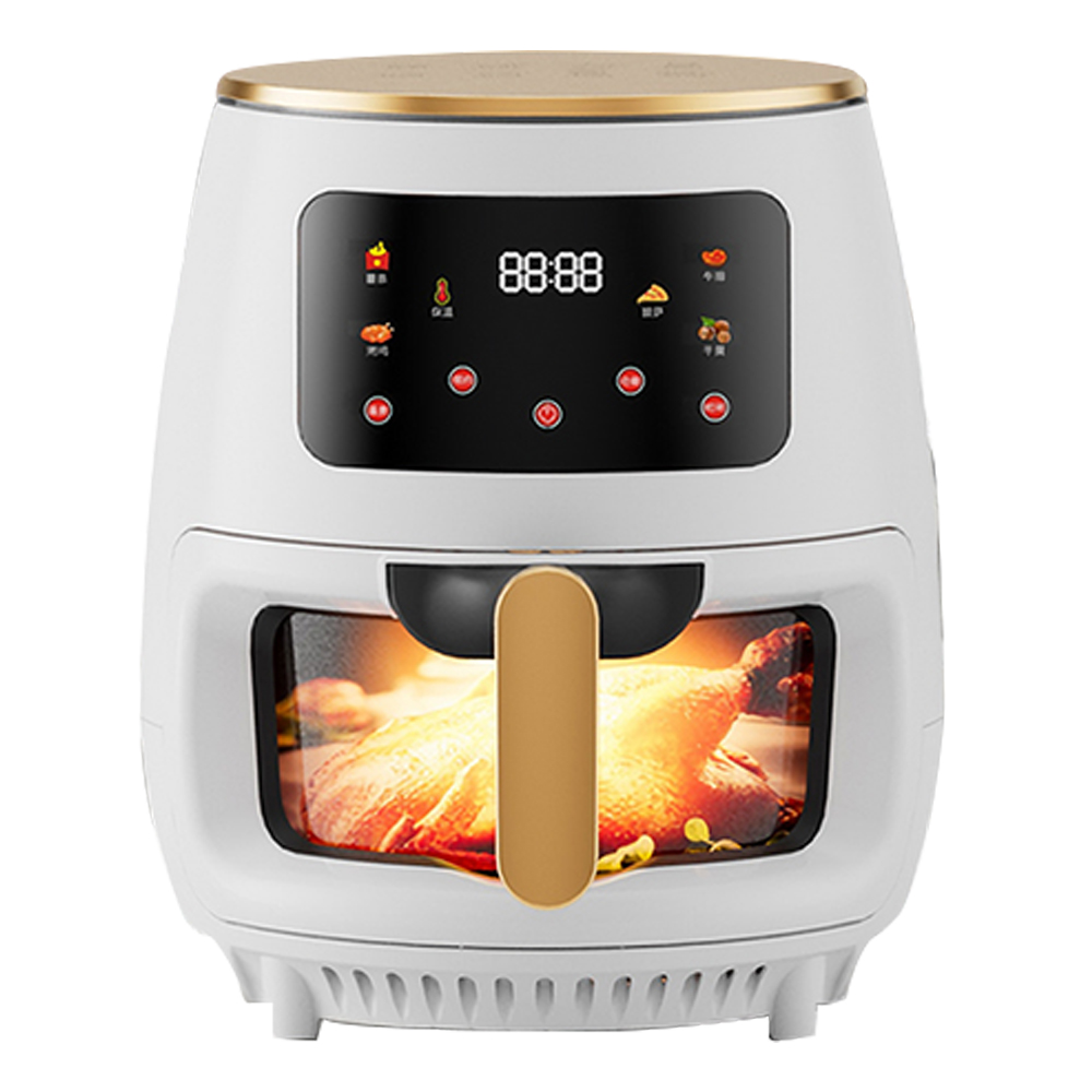 Air Fryer 4.5L 6L Less Oil Compact &amp; Large Multi Functional Fast Turbo Modes Electric Oven Digital Power Smart Air Fryer