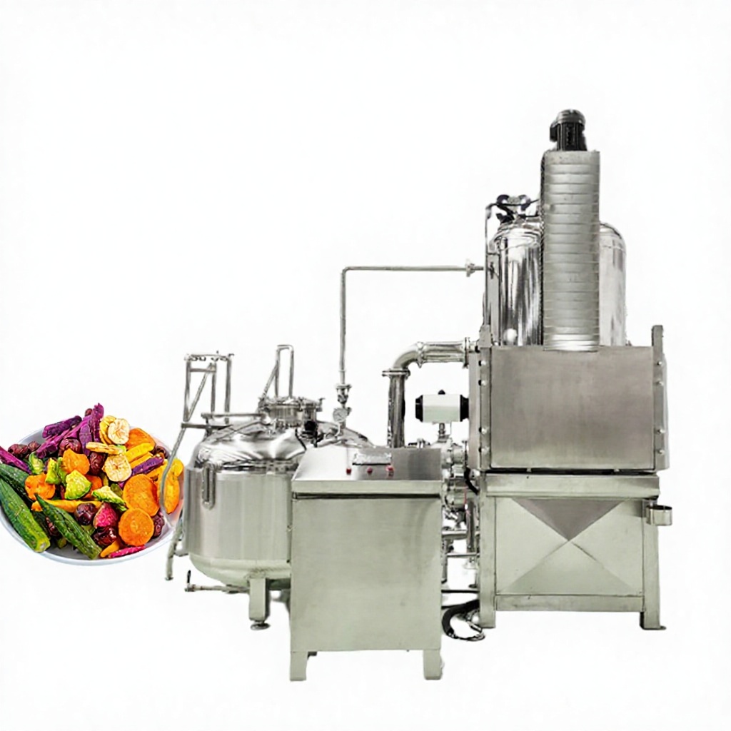 Fruit Fryer Mini Automatic Industrial 12 Ltr Vacuum Frying Chip Fry Machine For Fruit Crisp And Veg