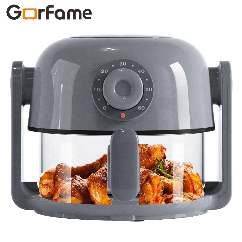 2024 Latest Design High Speed Toast 360 Circulation One Click Flip Air Fry Pan Household Multi-functional Air Fryer