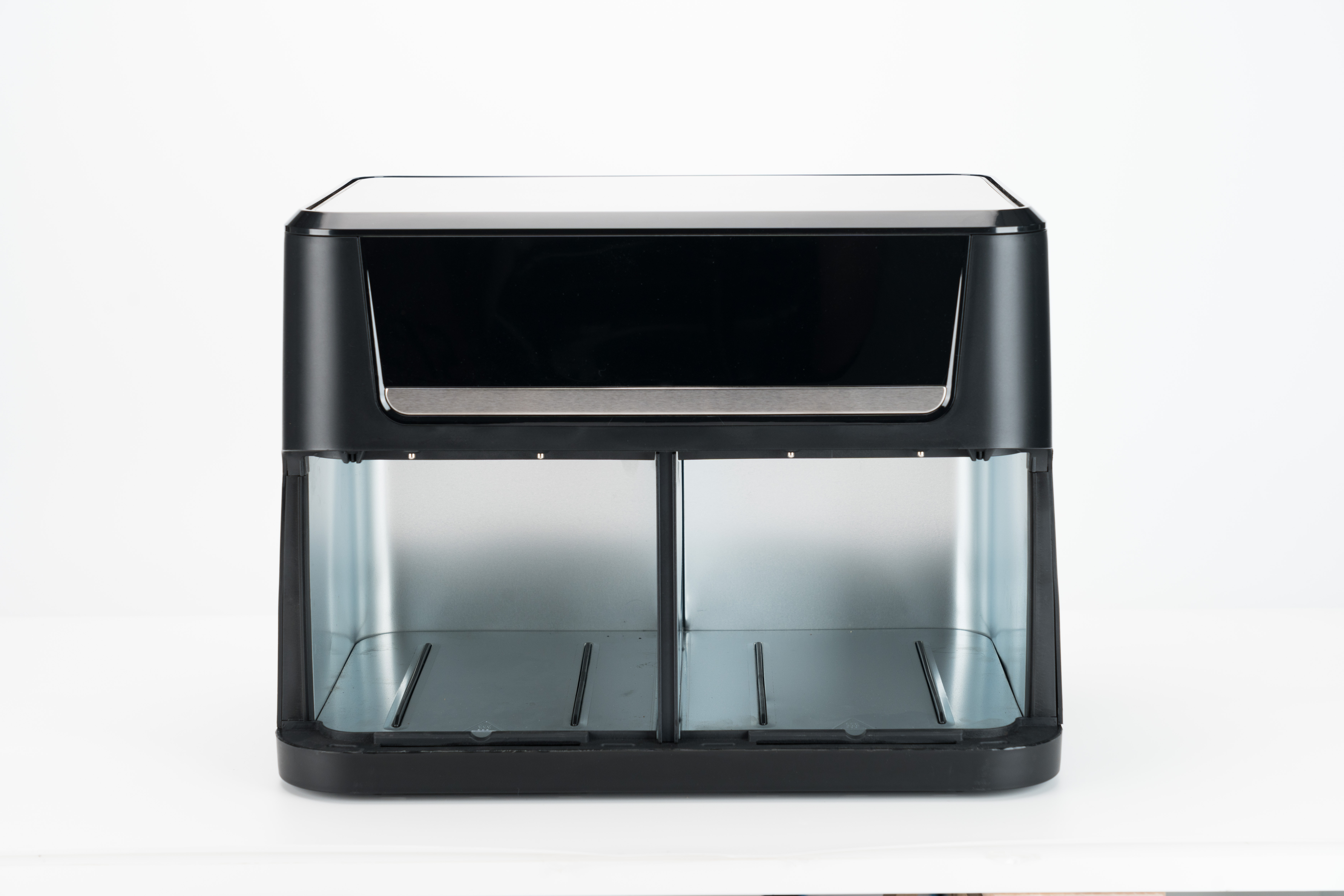 2800W 1700W High Capacity Non-Stick Surface Cooking Oven Stainless Steel Intelligent Air Fryer with Visible Window