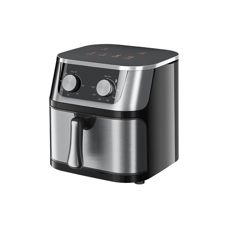 Cross-border Air Fryer Household New Visual Non-turning Electric Cooking Machine Large Capacity