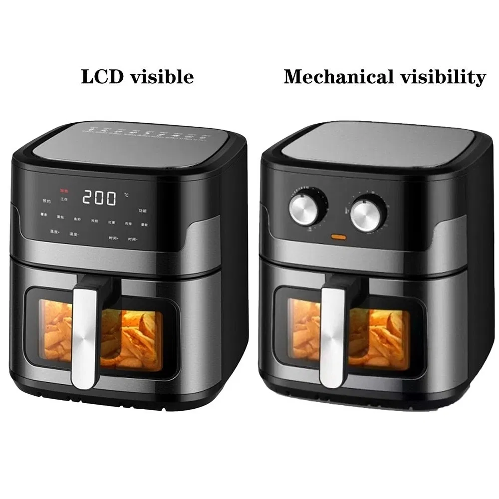 OEM Custom 110-240V PTFE Stainless Steel Electric Digital Air Fryer Used for Commercial