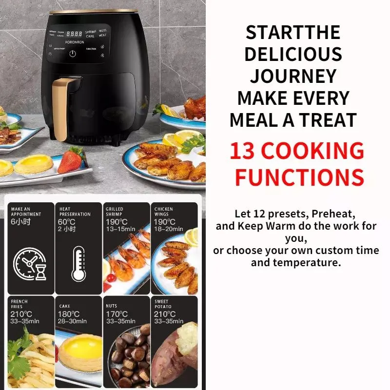 Electric Air Fryer Detail 5