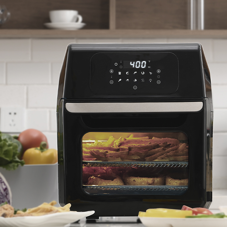 12L Digital Hot Air Fryer Oven High-speed Large LCD Display Smart Mutil-function Air Fryer Oven with WiFi Control