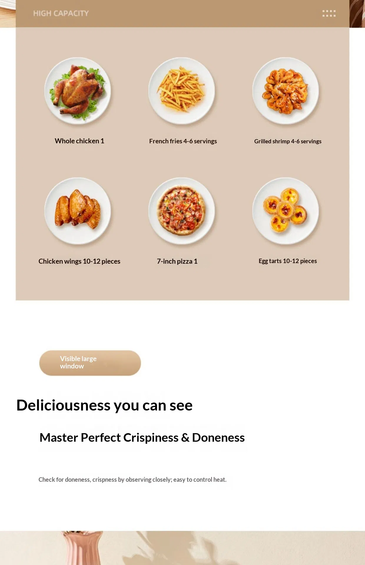 Commercial Air Fryer Functions
