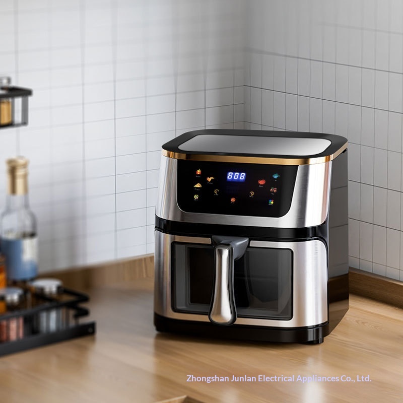 Air Fryer New Model Household Large Capacity French Fries Maker Multi-Functional Electric Fryer Plastic Metal Overheat